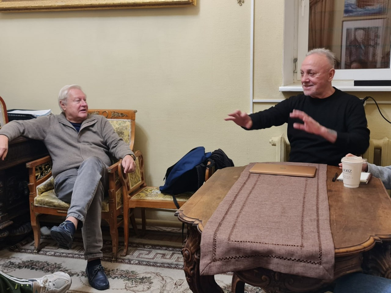 Юрий Шварцкопф и Даниэль Лападула Юрий Шварцкопф и Даниэль Лападула