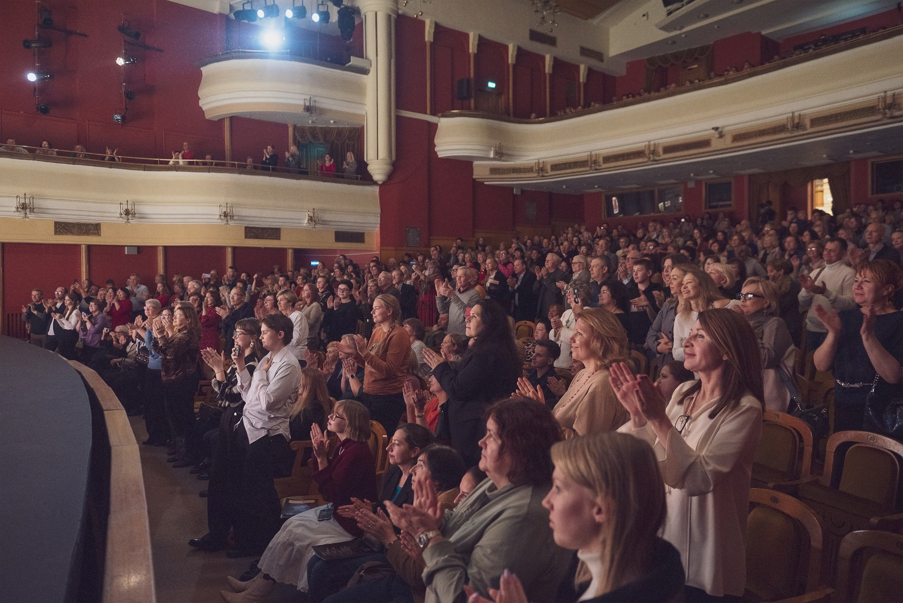 Показ концерта "Широка страна моя родная" в Москве Показ концерта "Широка страна моя родная" в Москве