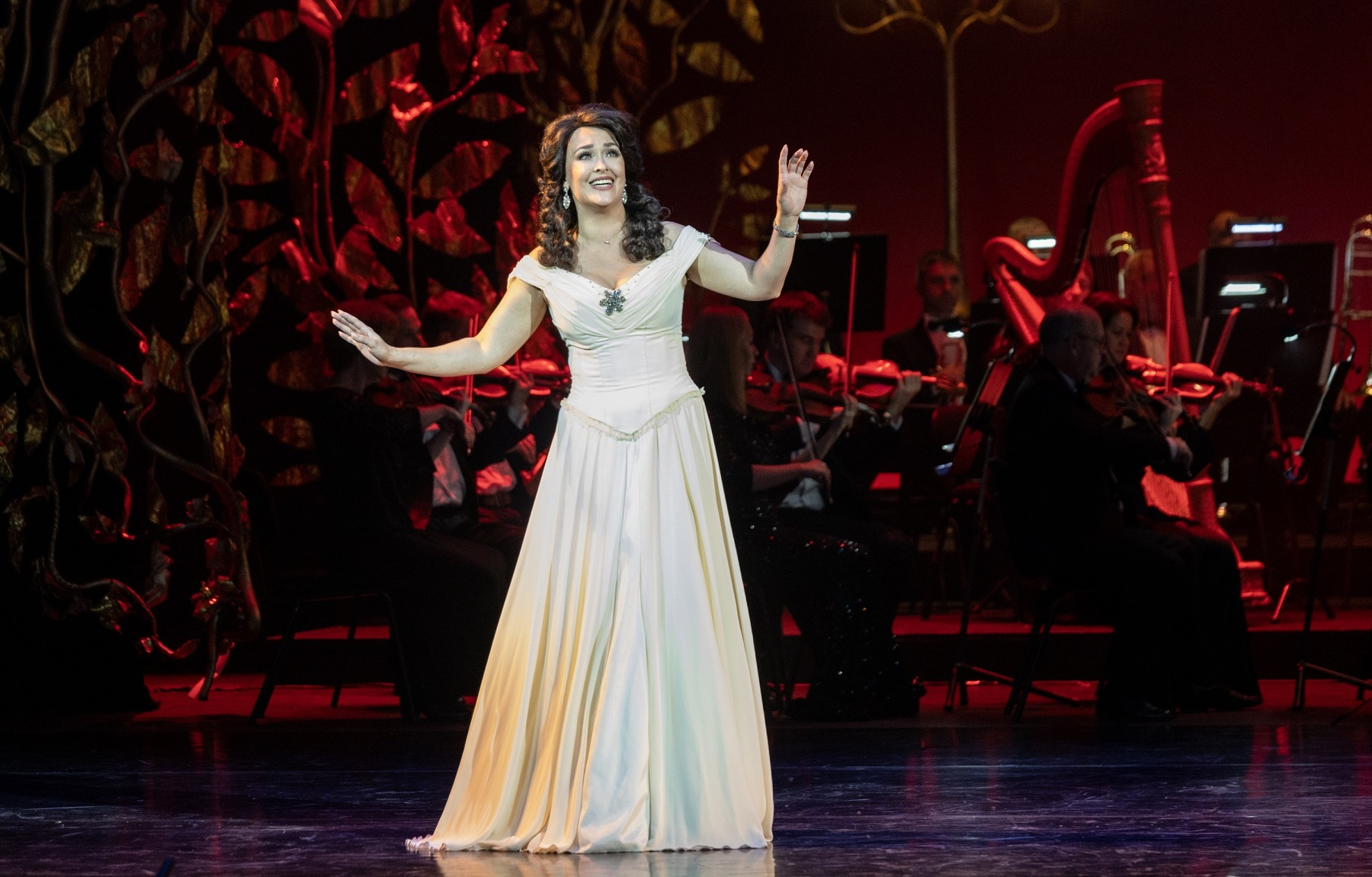 Концерт "Легар-гала" в Москве. Оксана Крупнова