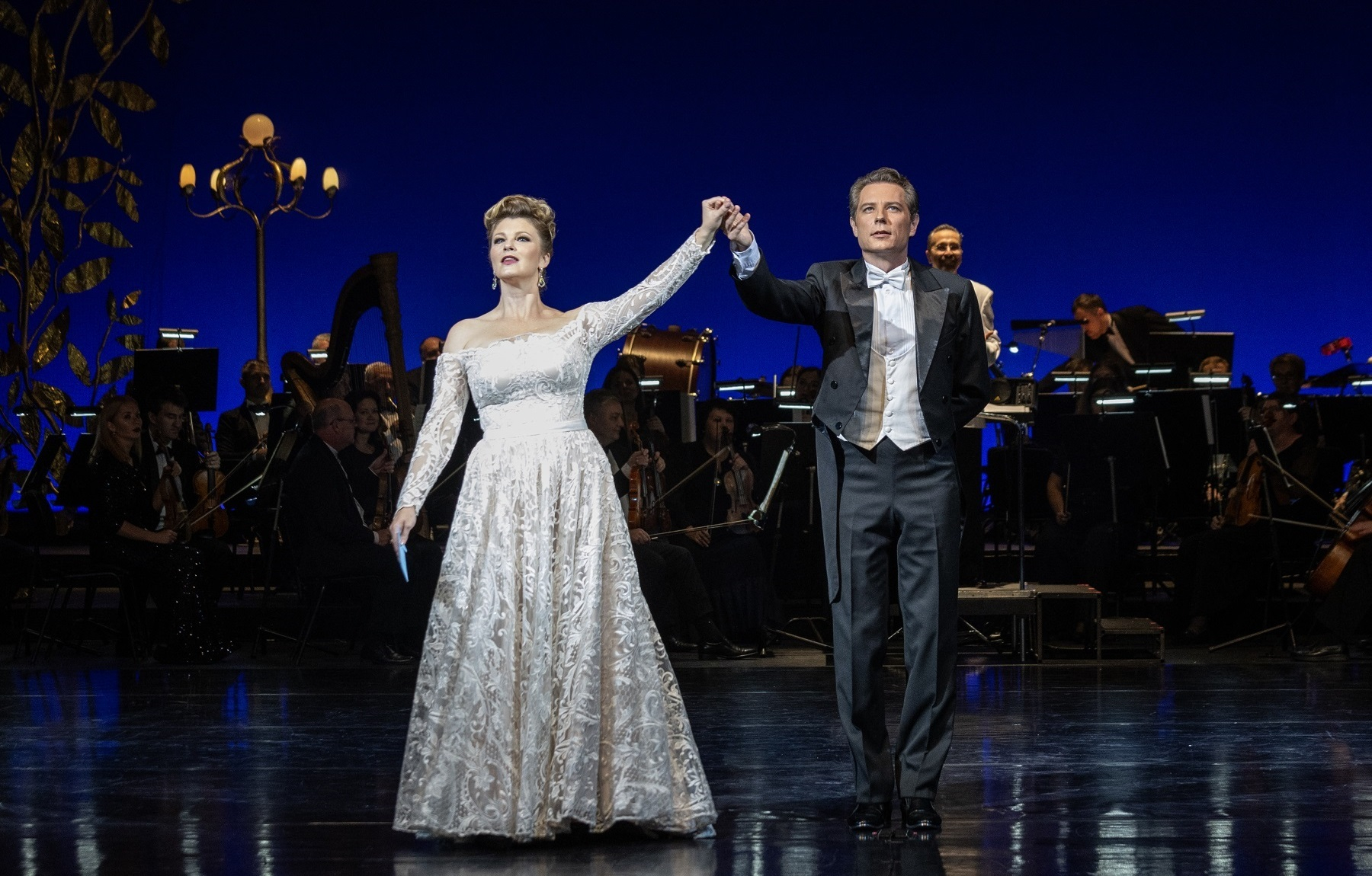 Концерт "Легар-гала" в Москве. Наталья Савченко и Олег Ромашин